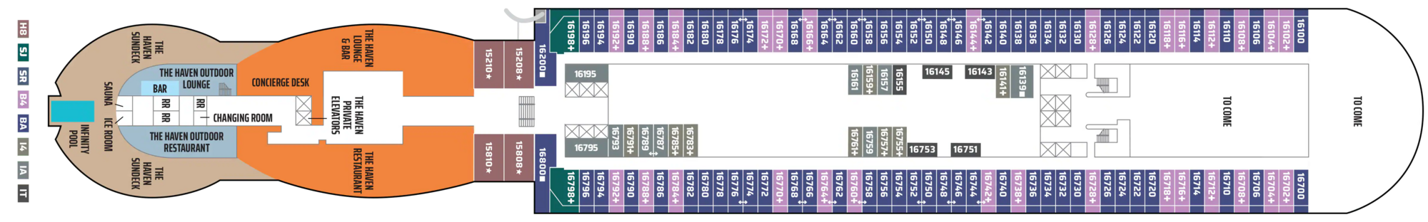 Deck 16 plan